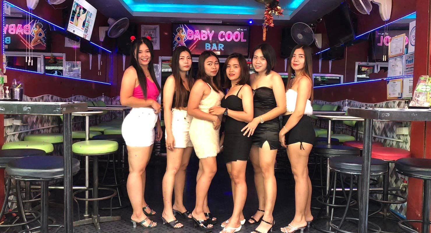 The Photo showing the exterior, interior, staff, and atmosphere of Baby Cool Bar No.0