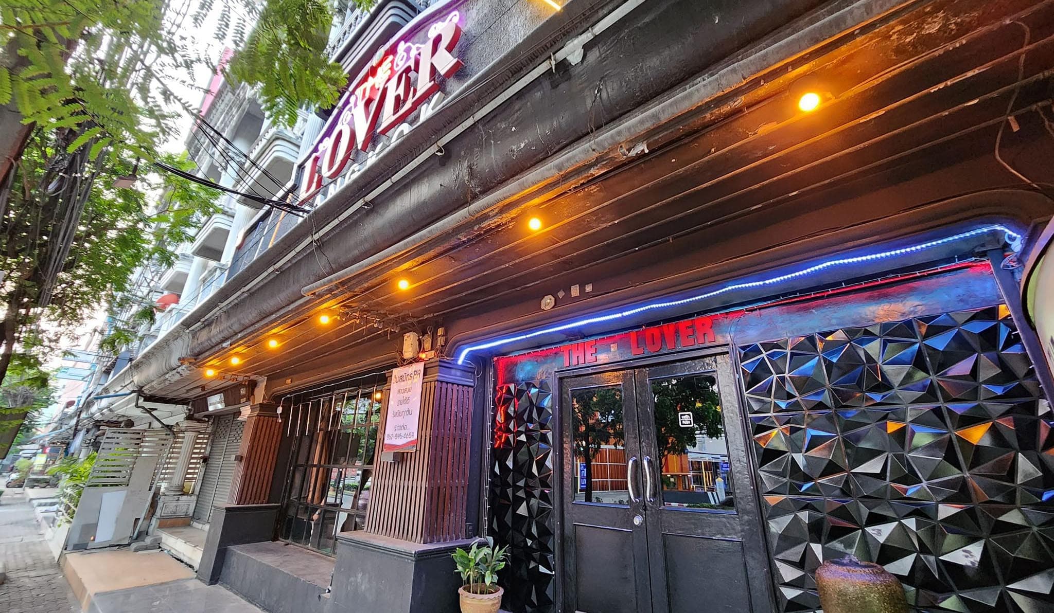 The Photo showing the exterior, interior, staff, and atmosphere of The Lover Bangkok