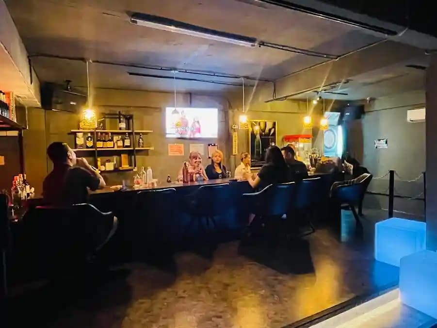 The Photo showing the exterior, interior, staff, and atmosphere of J Plus Karaoke and Bar