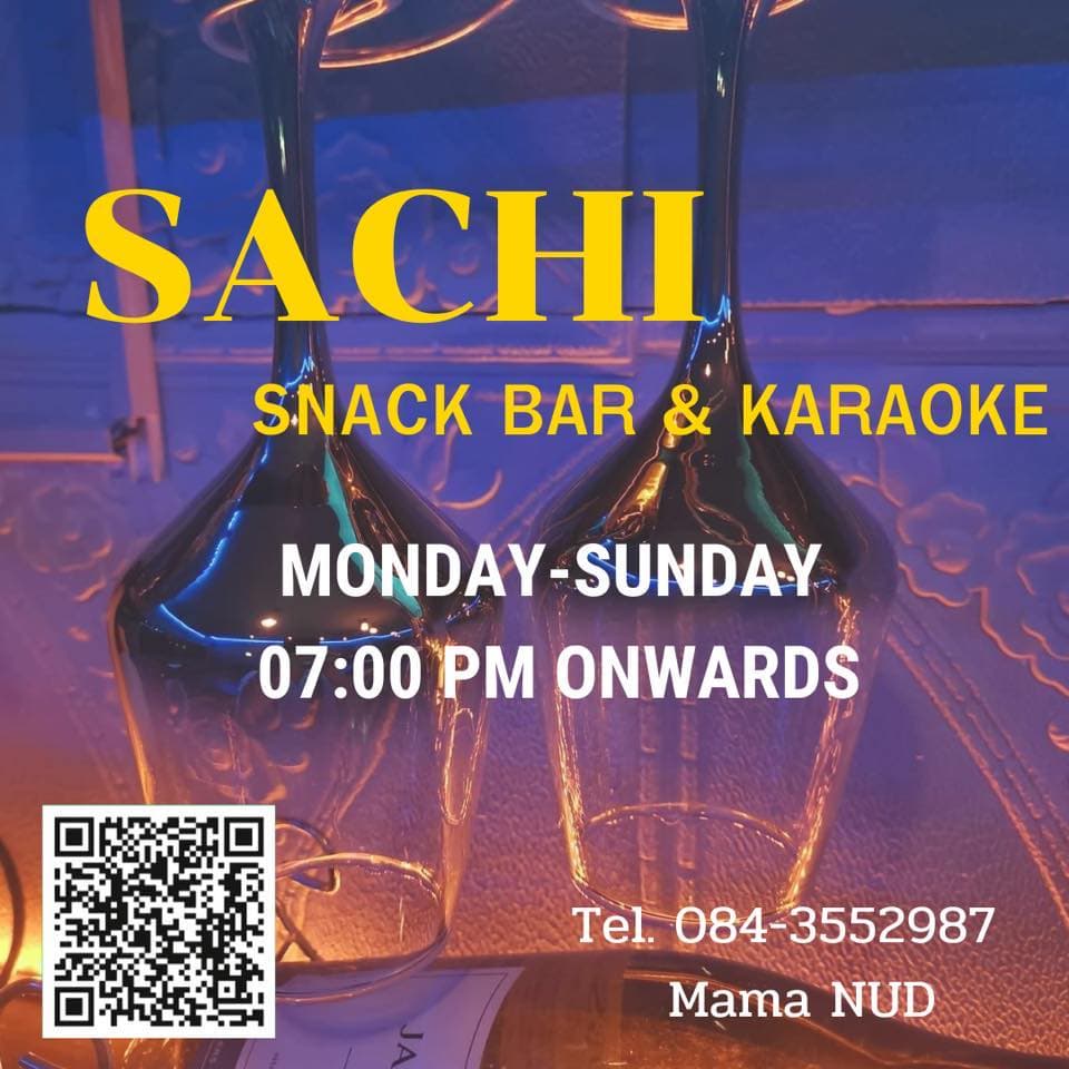 The Photo showing the exterior, interior, staff, and atmosphere of Sachi snack bar