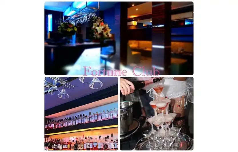 The Photo showing the exterior, interior, staff, and atmosphere of Fortune Club